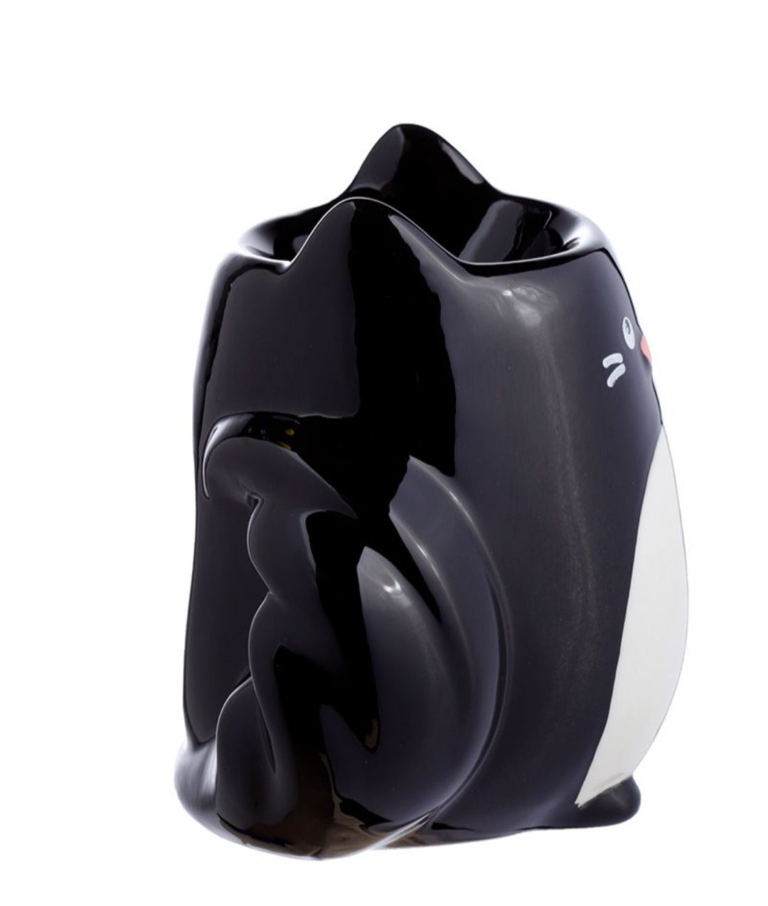 Queimador de óleos em cerâmica - Gato Feline Fine