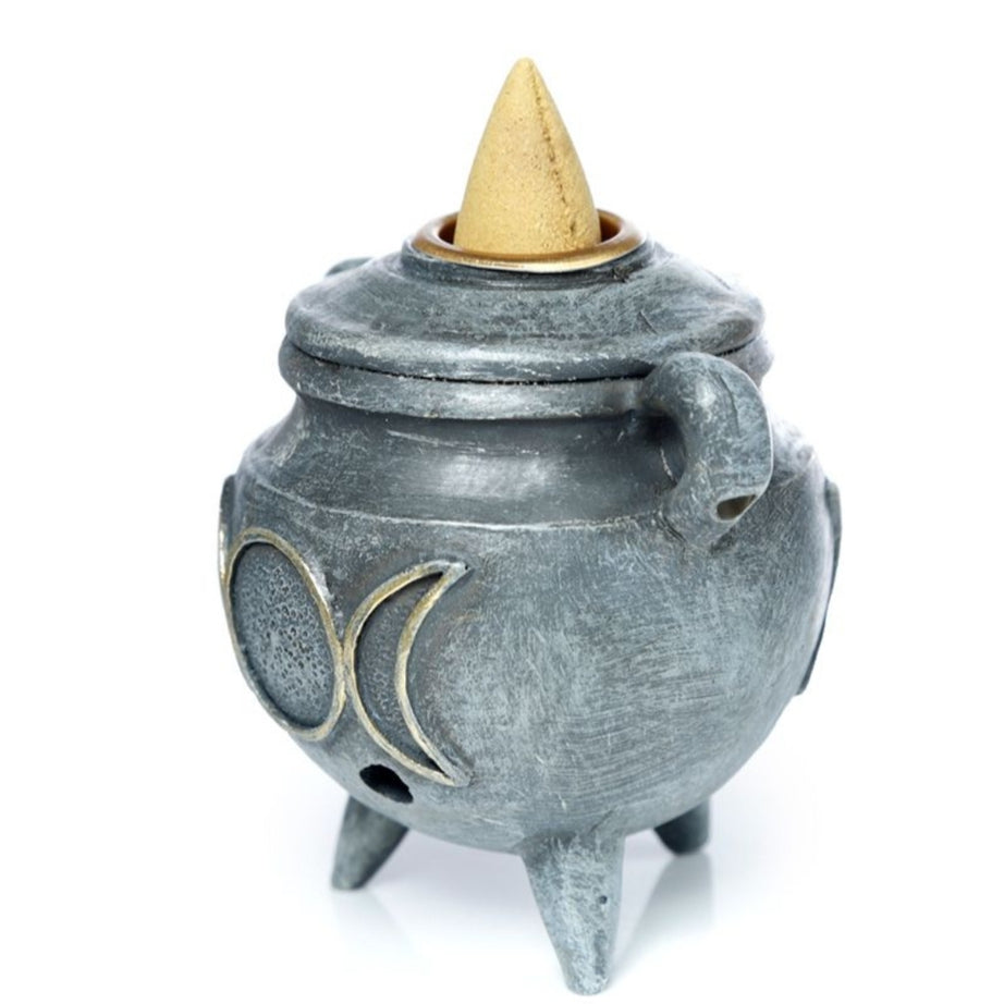 Queimador de Incenso Refluxo - Caldeirão Mágico