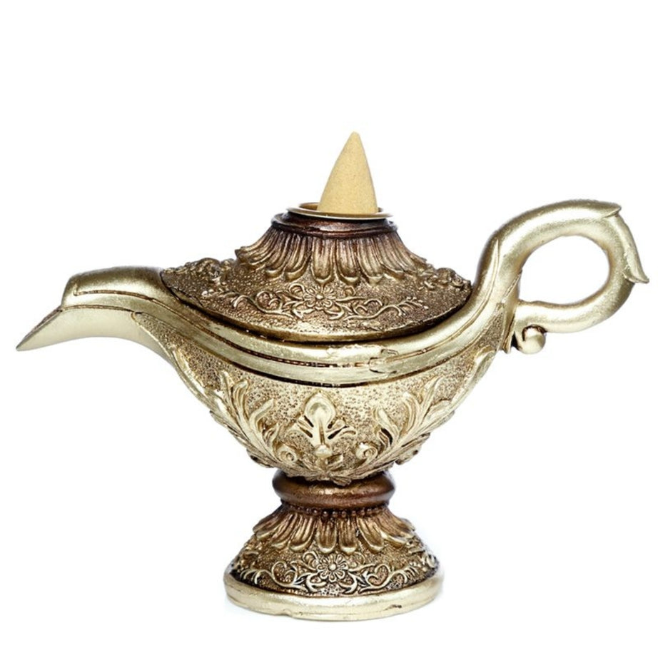 Queimador de Incenso para  Cones Lâmpada de Aladdin
