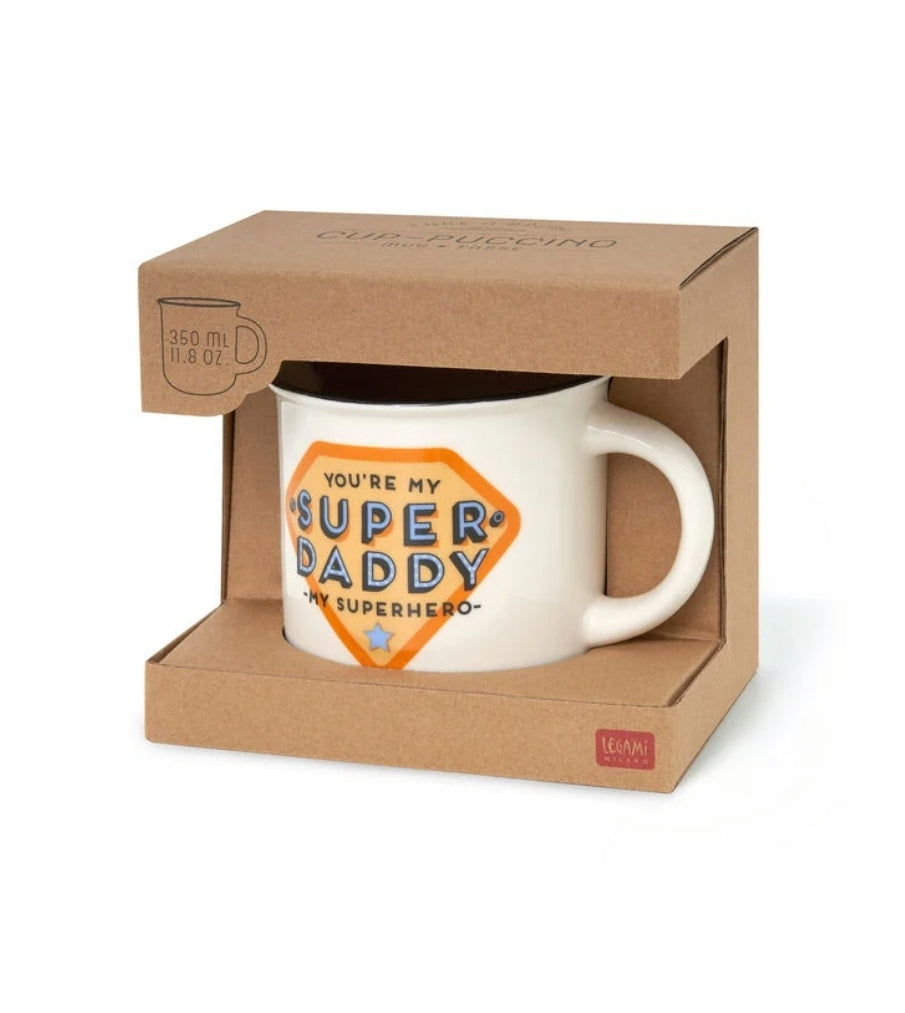 Caneca Super Daddy Legami