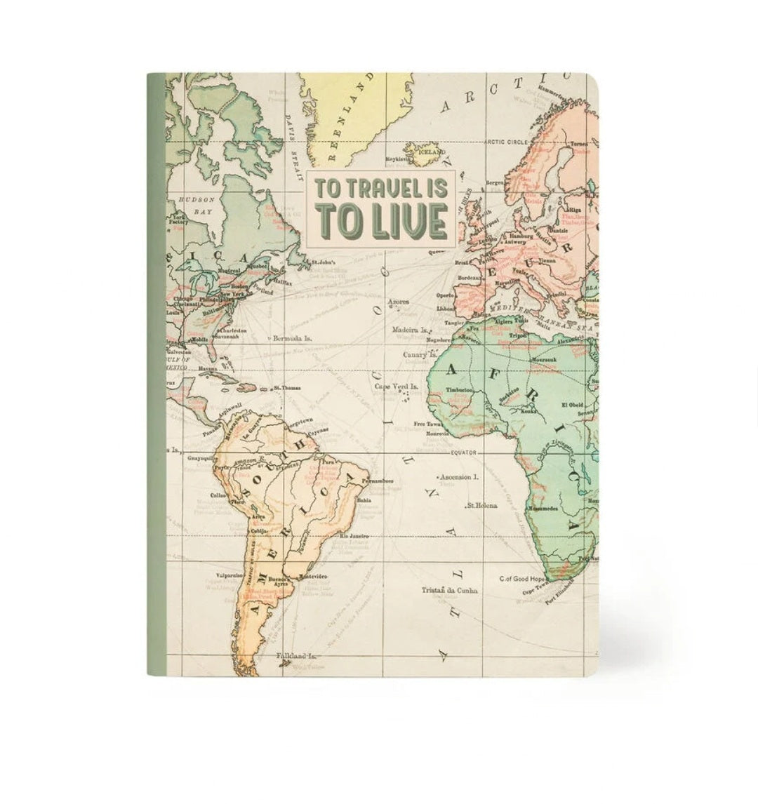 Caderno Grande B5 Pautado Travel Legami