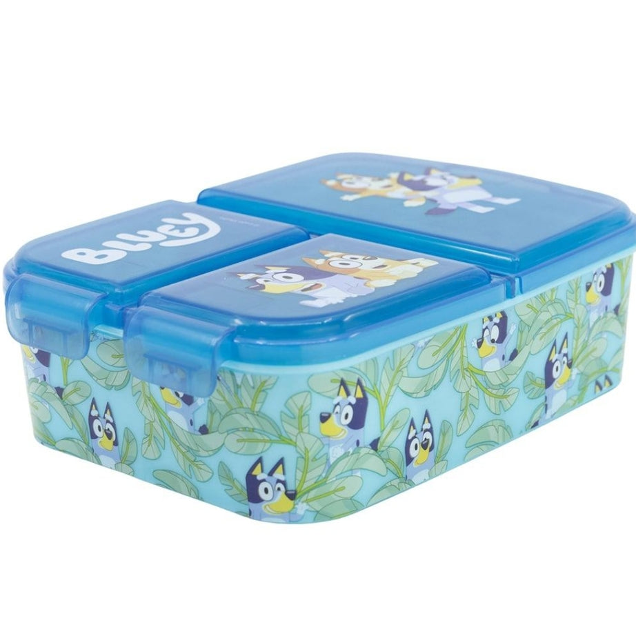 Caixa Lanche com Divisórias Bluey
