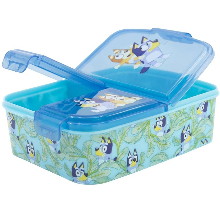 Caixa Lanche com Divisórias Bluey