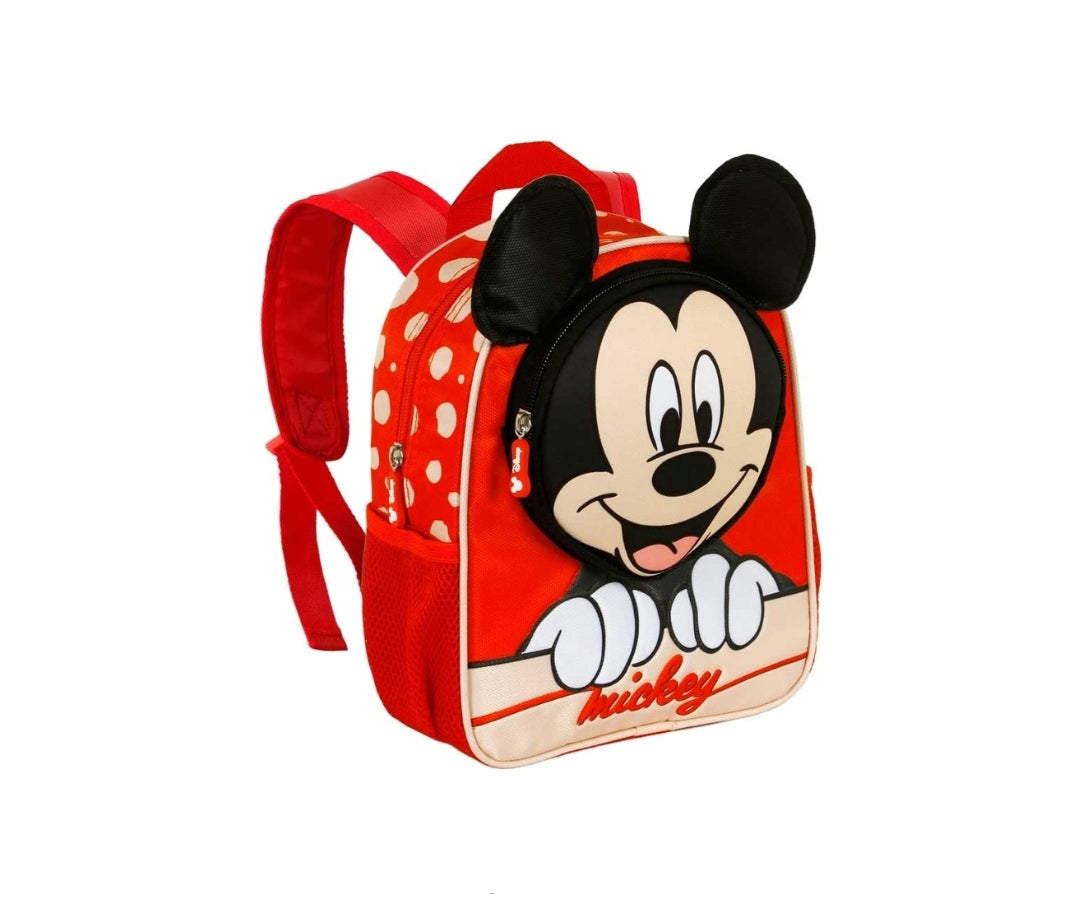 Mochila Pré-Escolar 3D Mickey