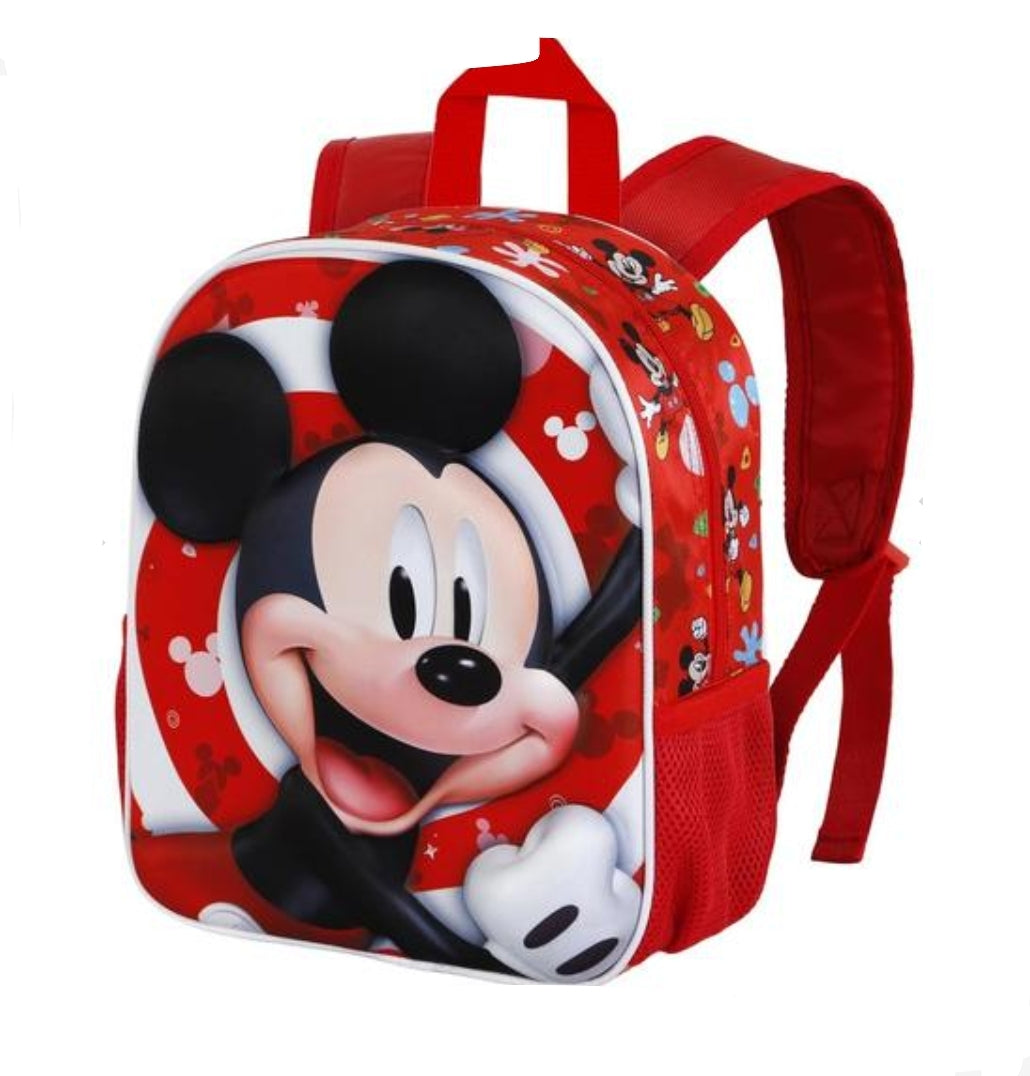 Mochila Pré-Escolar 3D Mickey