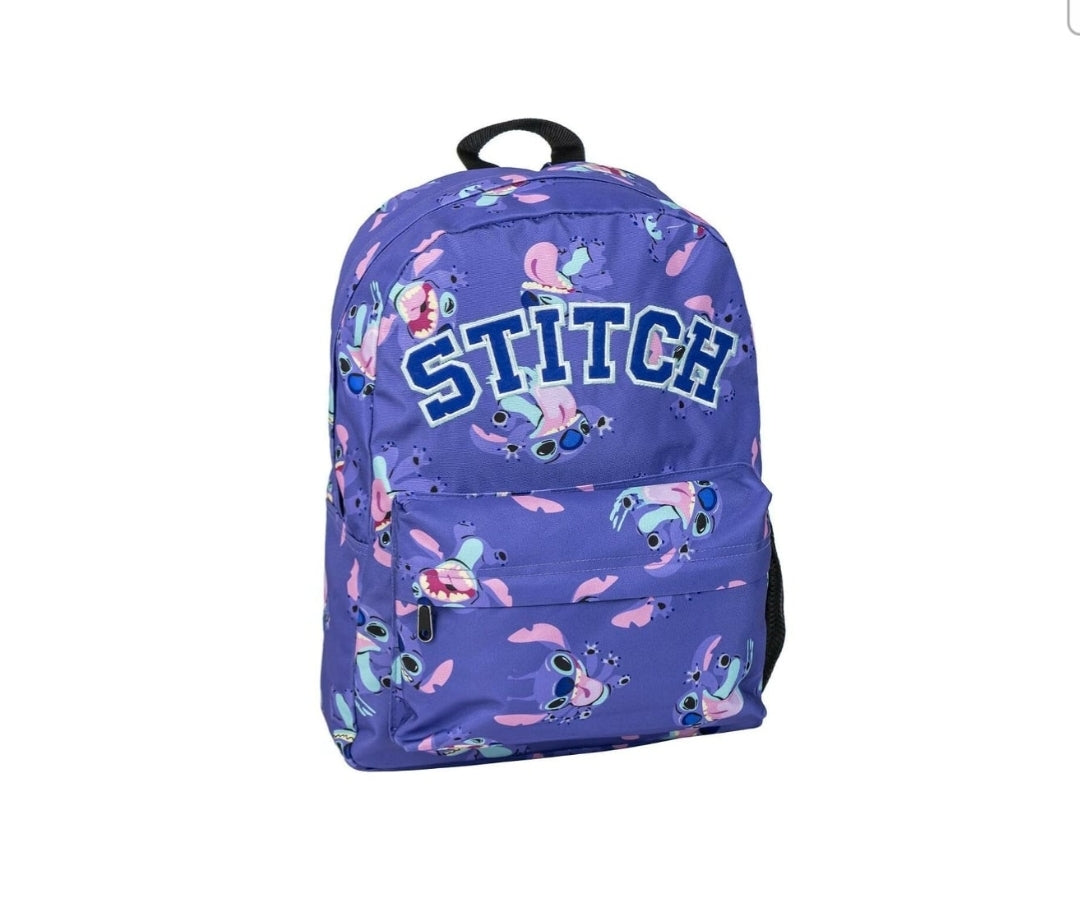 Mochila Stitch Roxo 42 cm