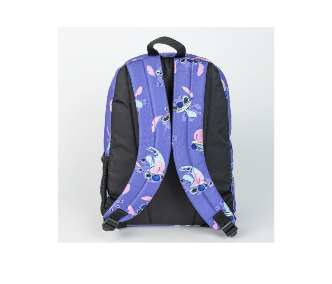 Mochila Stitch Roxo 42 cm