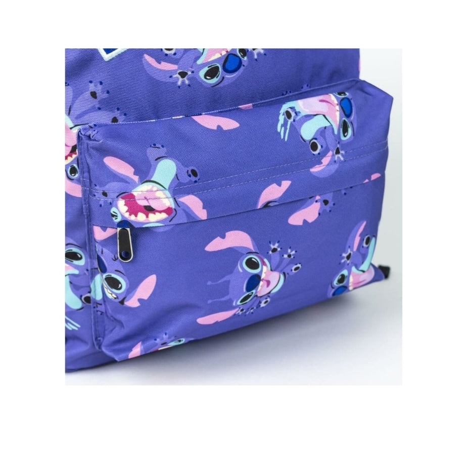 Mochila Stitch Roxo 42 cm