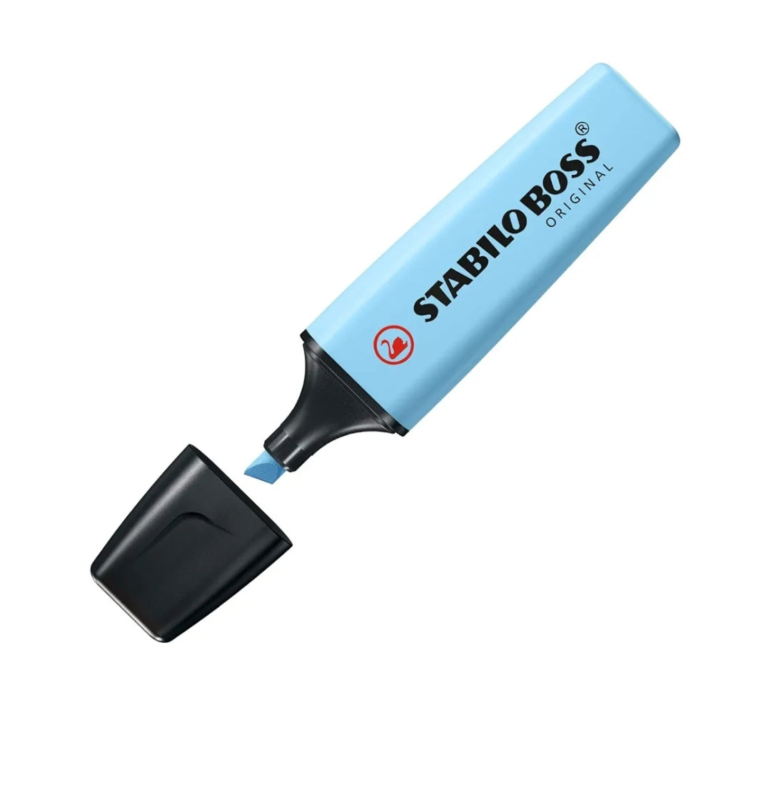 Sublinhador Stabilo Azul Pastel 70/112