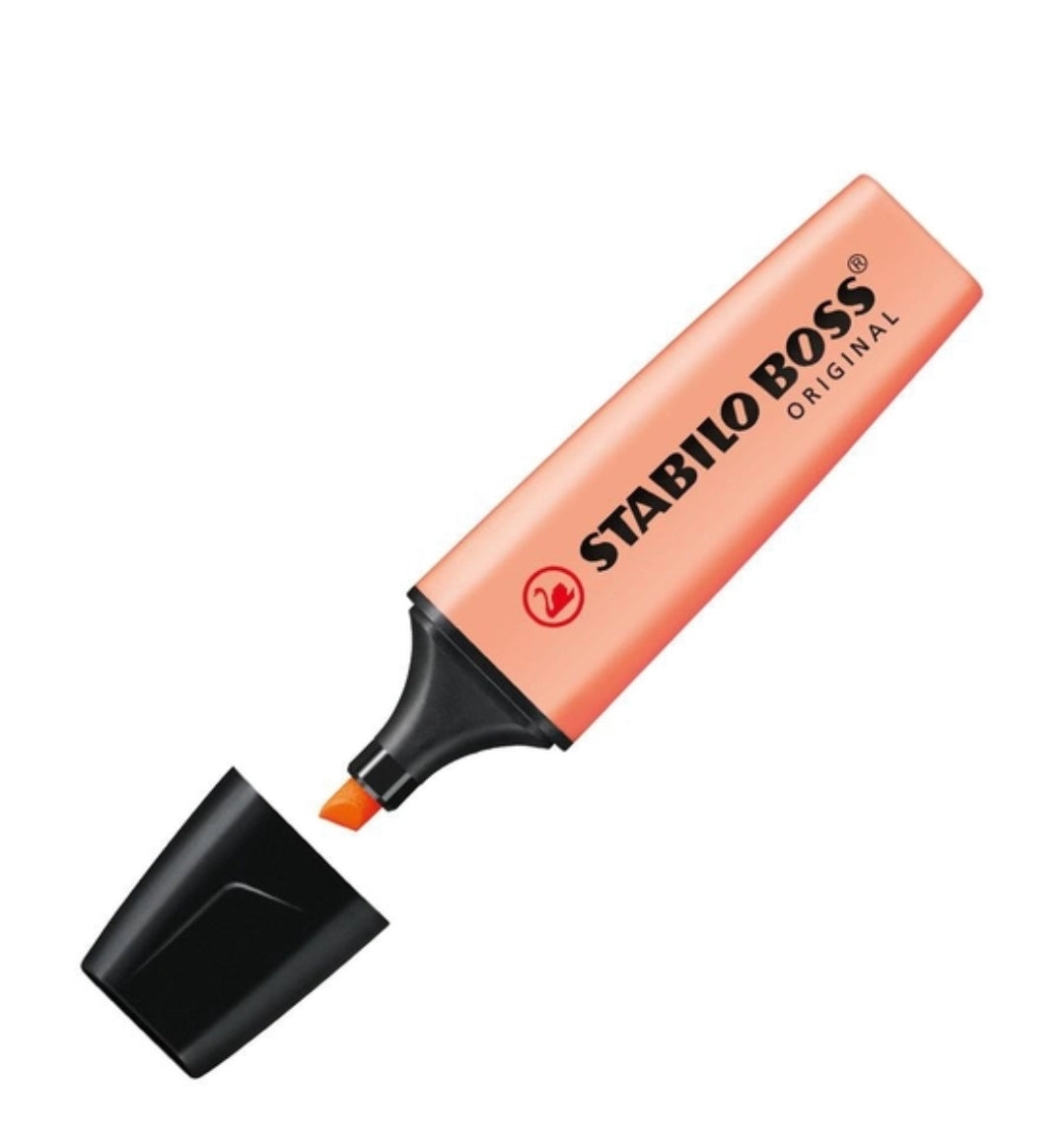 Sublinhador Stabilo Salmão Pastel 70/126