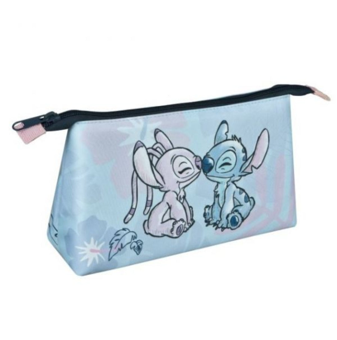Estojo Stitch e Angel Azul Bebé