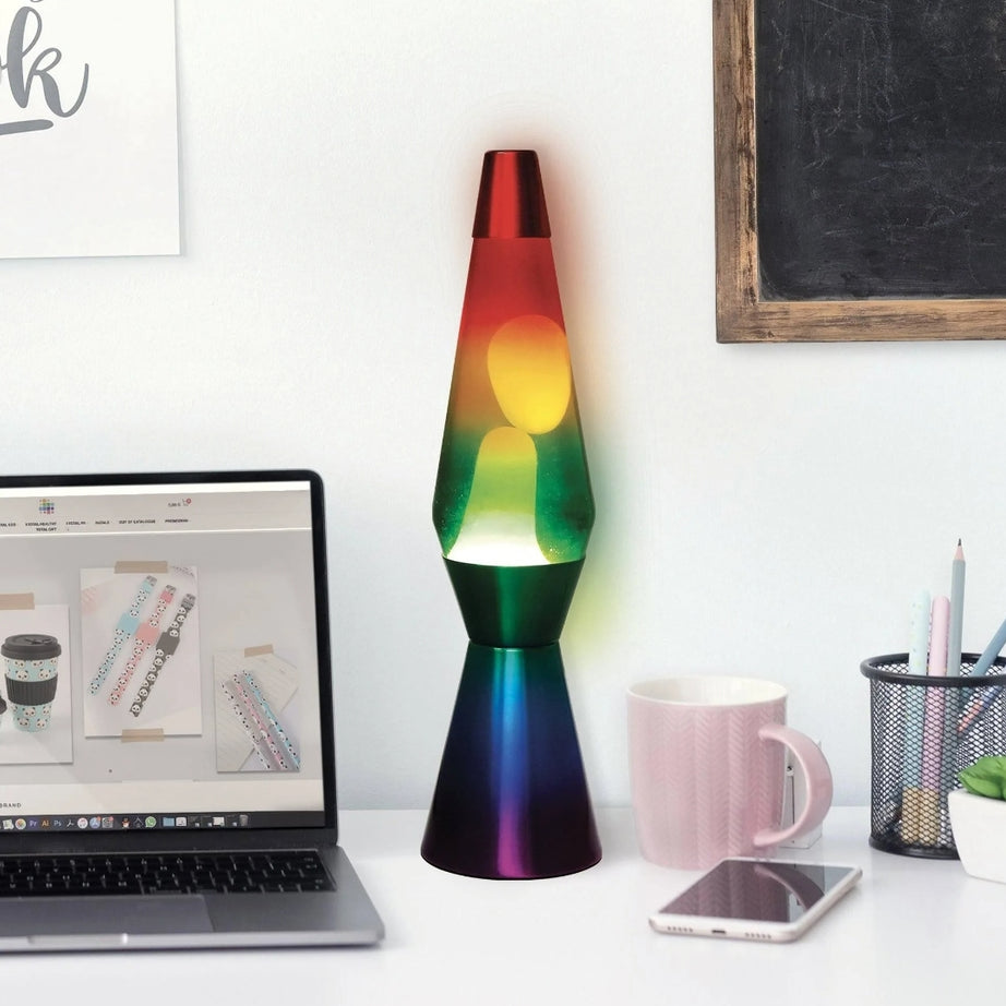 Candeeiro de Lava Multicolor