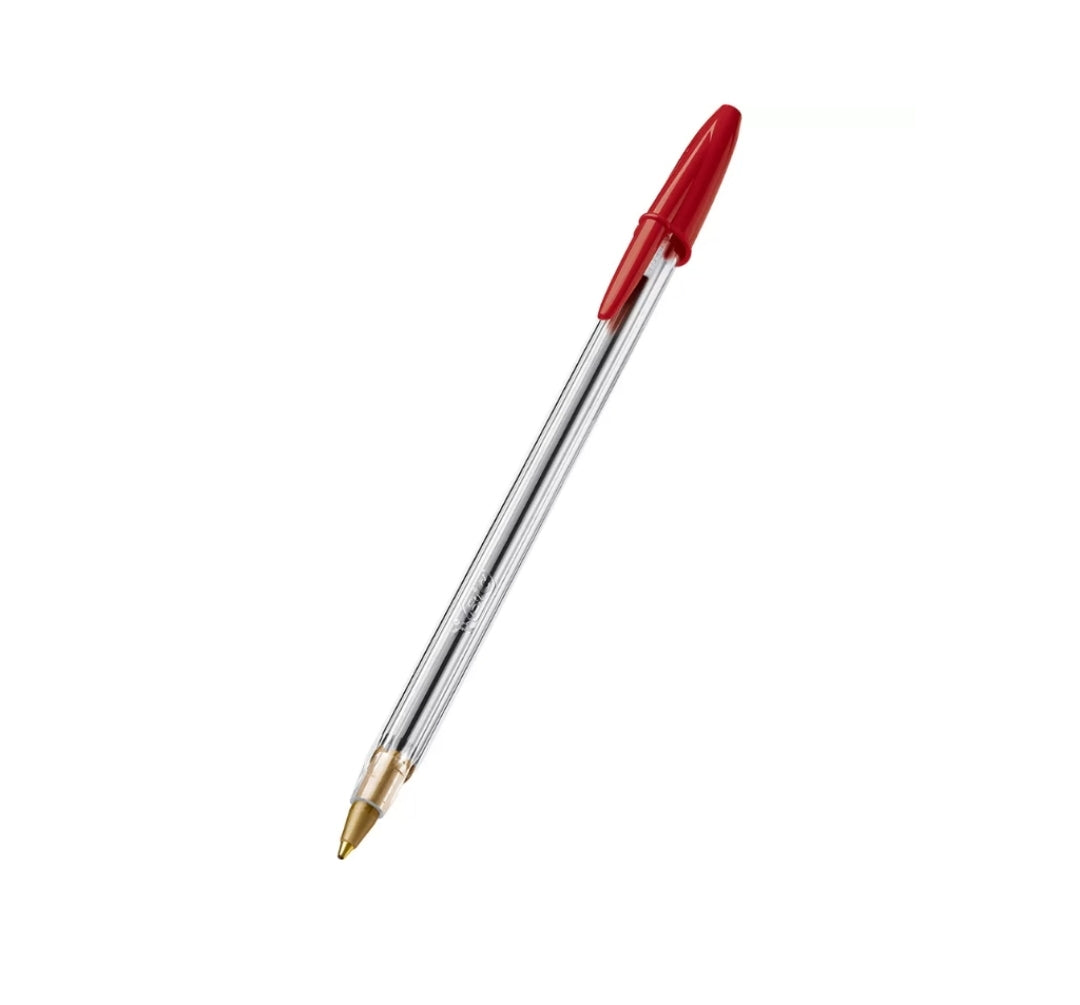 Caneta Bic Cristal Vermelha