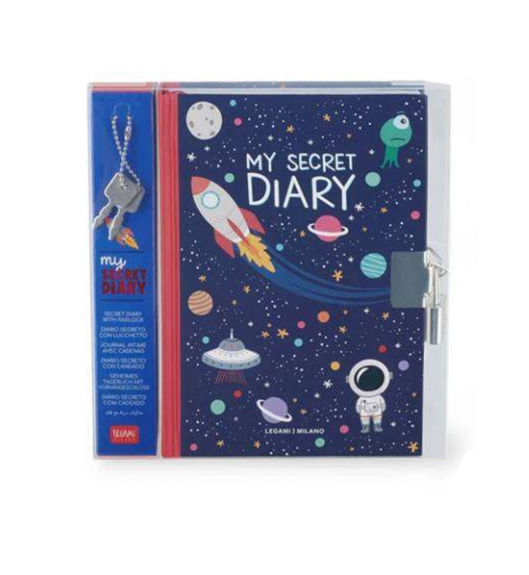 Diário Espaço com Chaves Legami