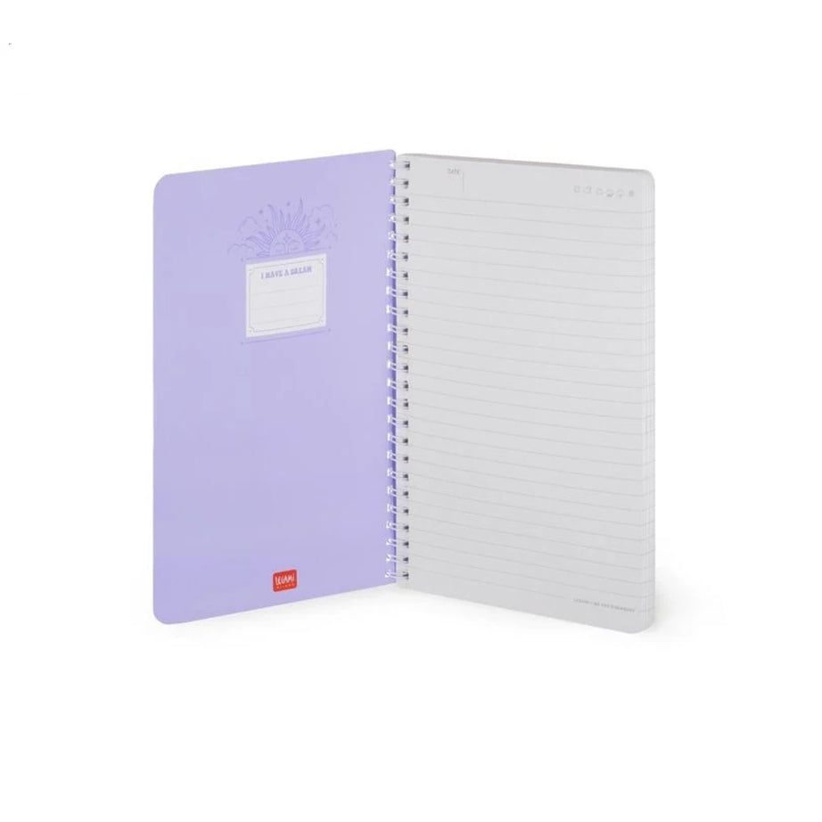 Caderno Irisdescente em Espiral A5 Legami