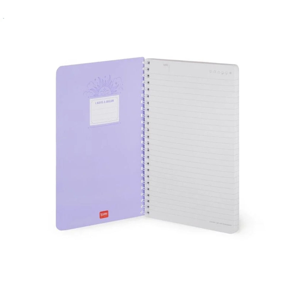 Caderno Irisdescente em Espiral A5 Legami