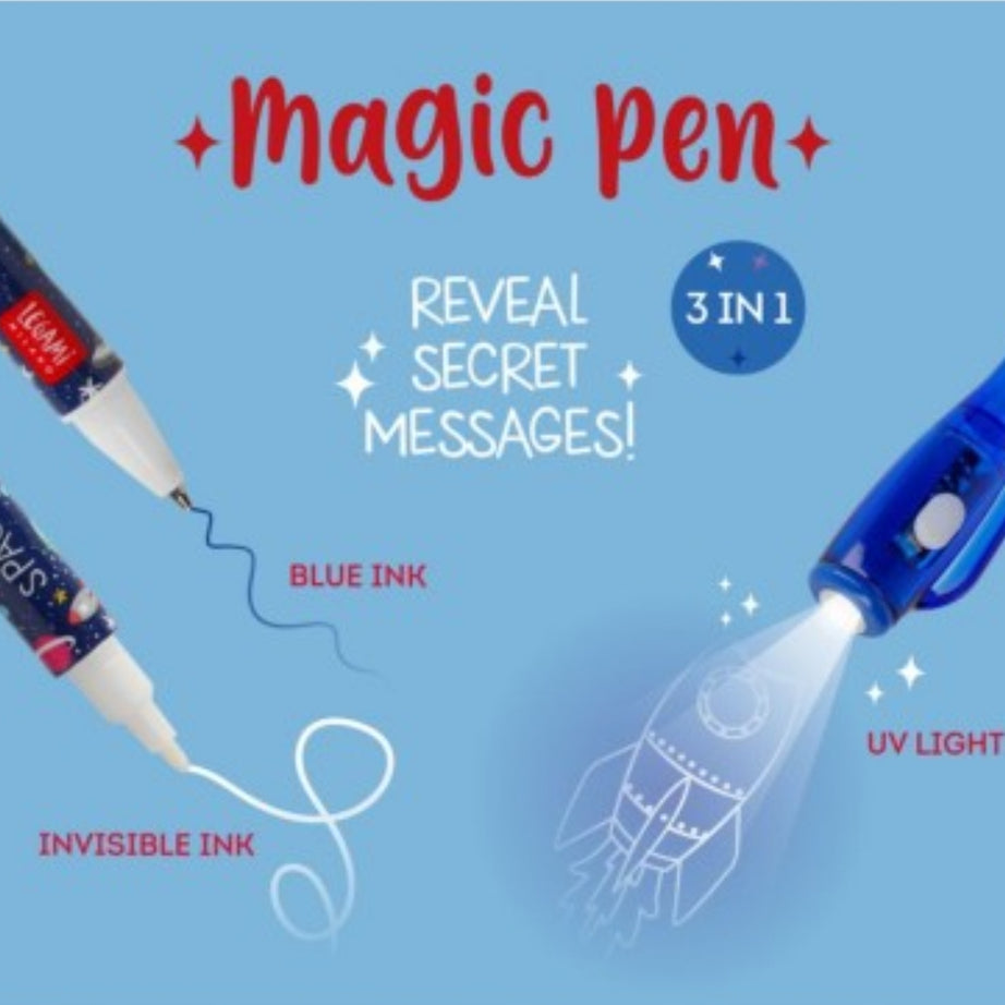 Caneta Mágica Tinta Invisível Espaço - Legami