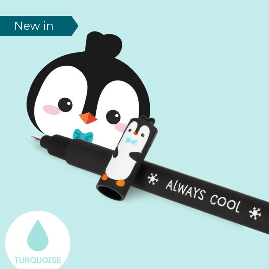Caneta Apagável Pinguim