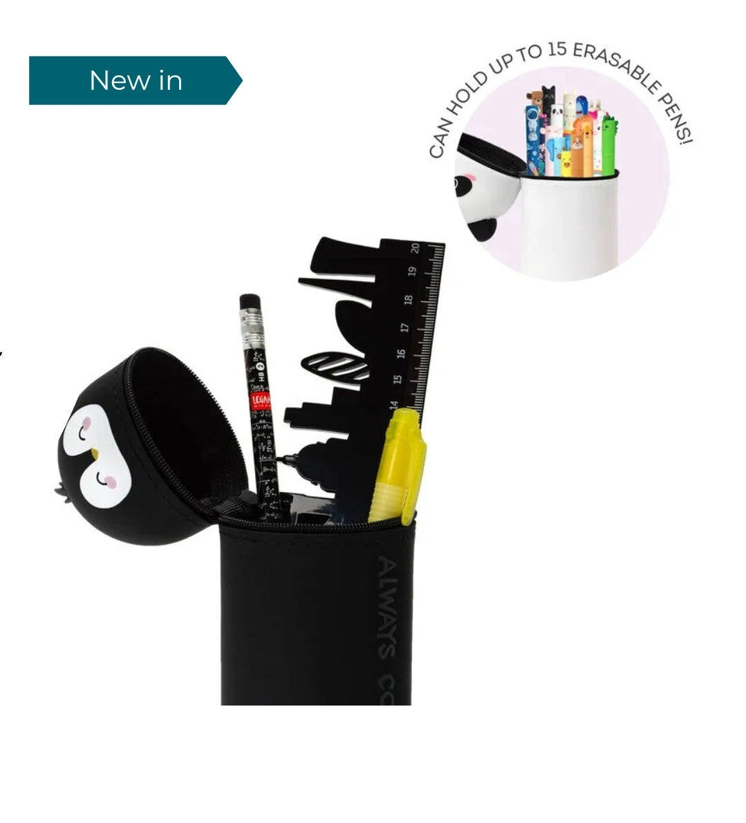 Estojo Silicone Pinguim Legami