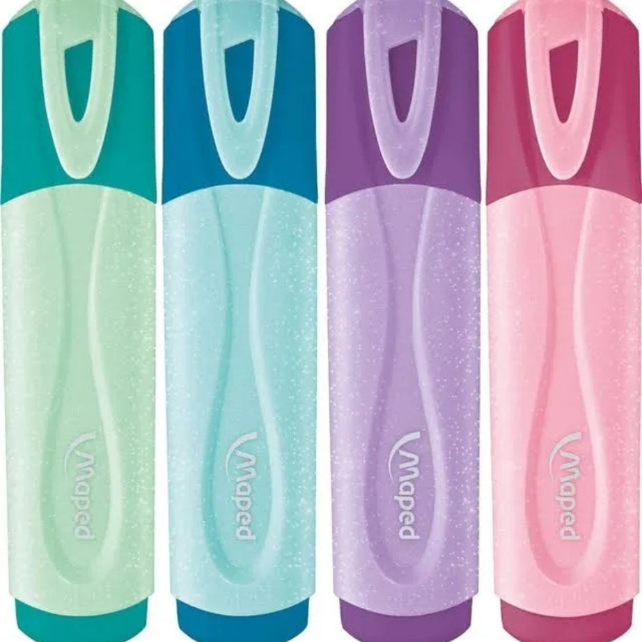 Sublinhador com Glitter Verde