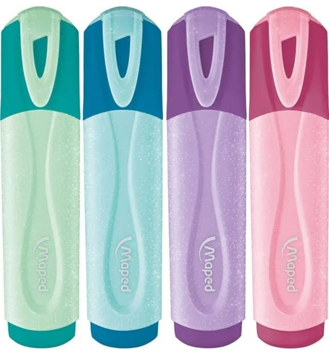 Sublinhador com Glitter Verde