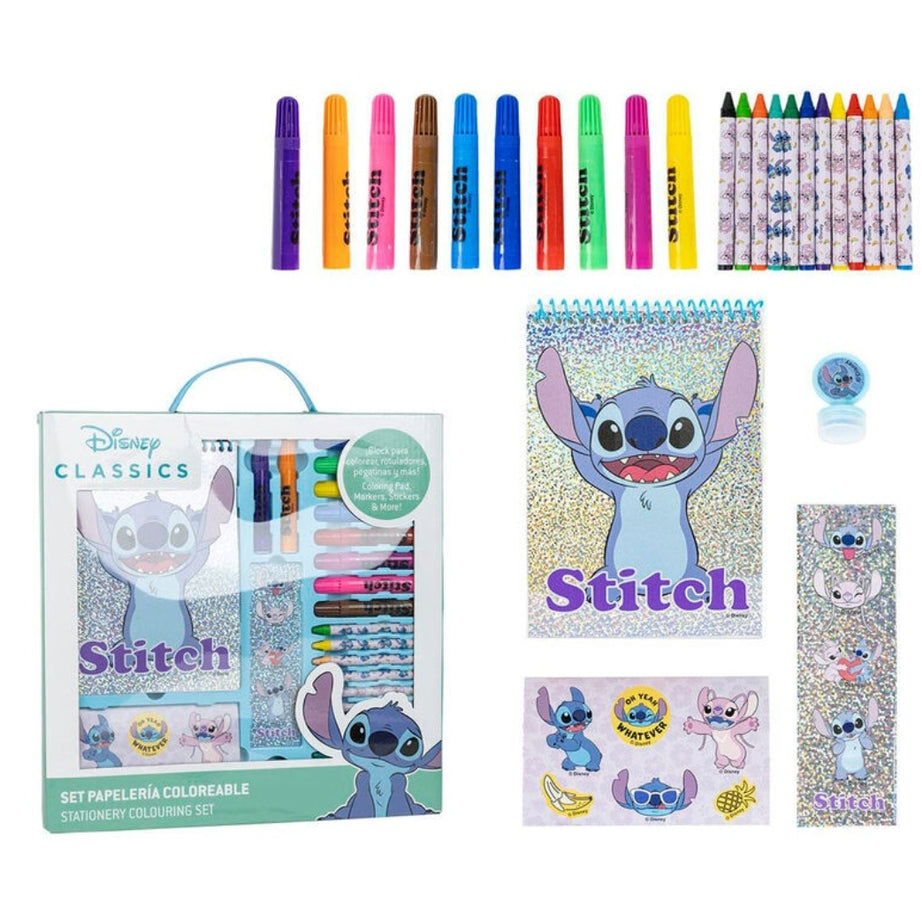 Conjunto Colorir Stitch