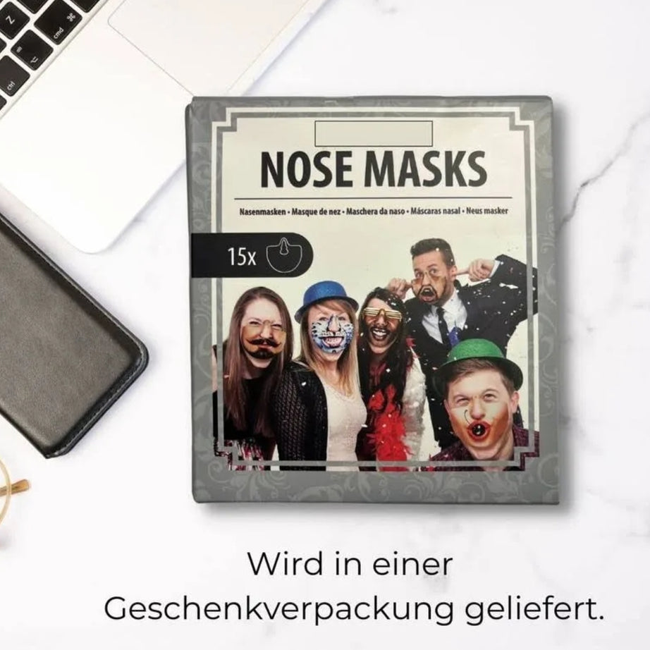 Conjunto 15 Máscaras Nariz Divertidas