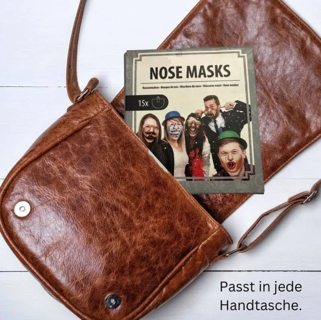 Conjunto 15 Máscaras Nariz Divertidas