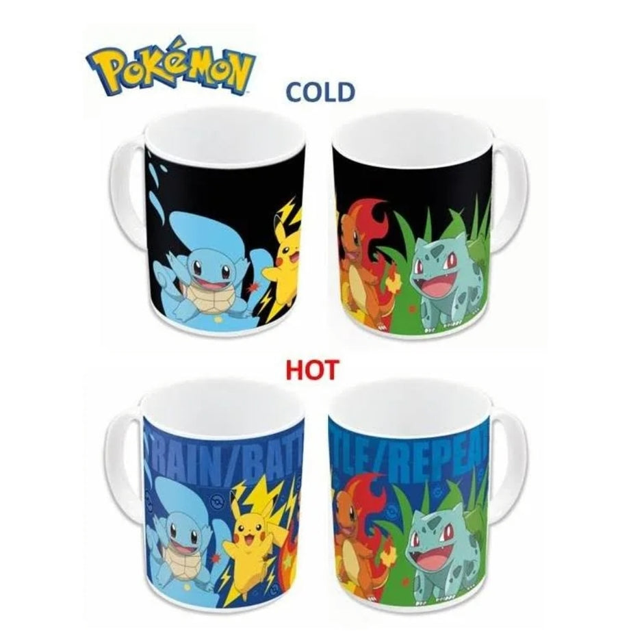 Caneca Mágica Pokémon Quente e Frio