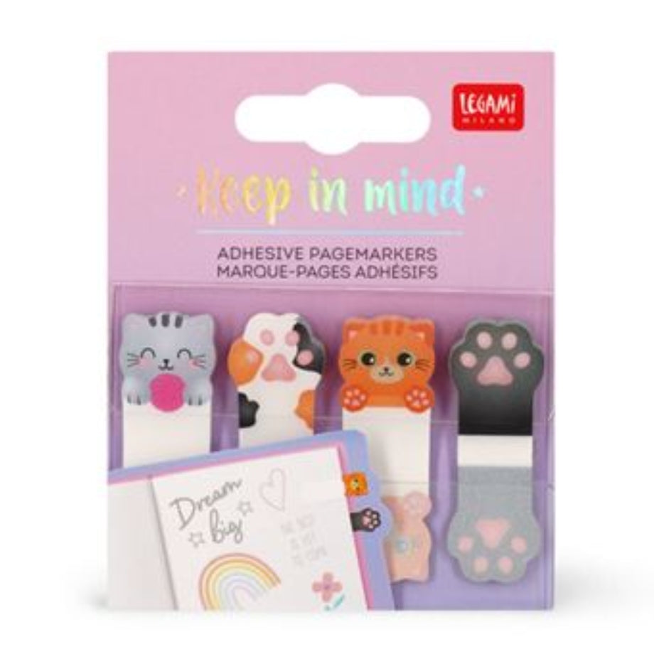 Marcadores de Páginas Gatinhos Legami