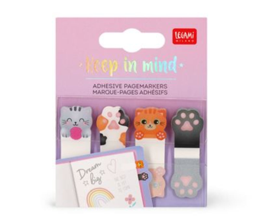 Marcadores de Páginas Gatinhos Legami