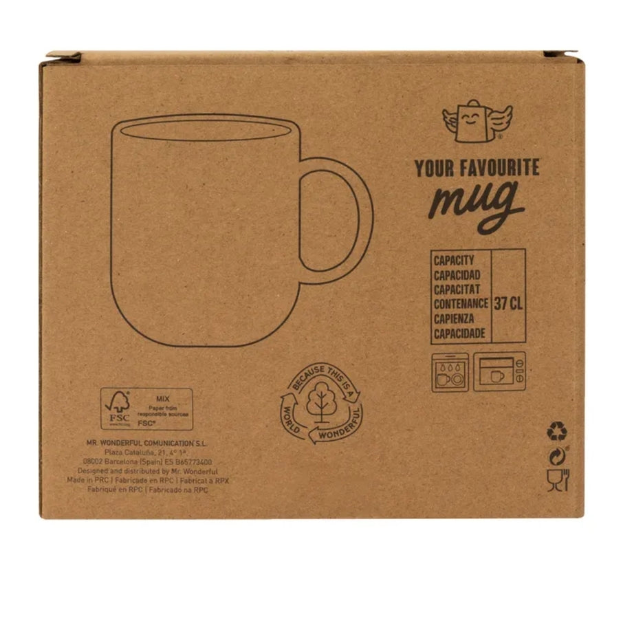 Caneca mr.Wonderful Departamento de Problemas Fechado para Férias