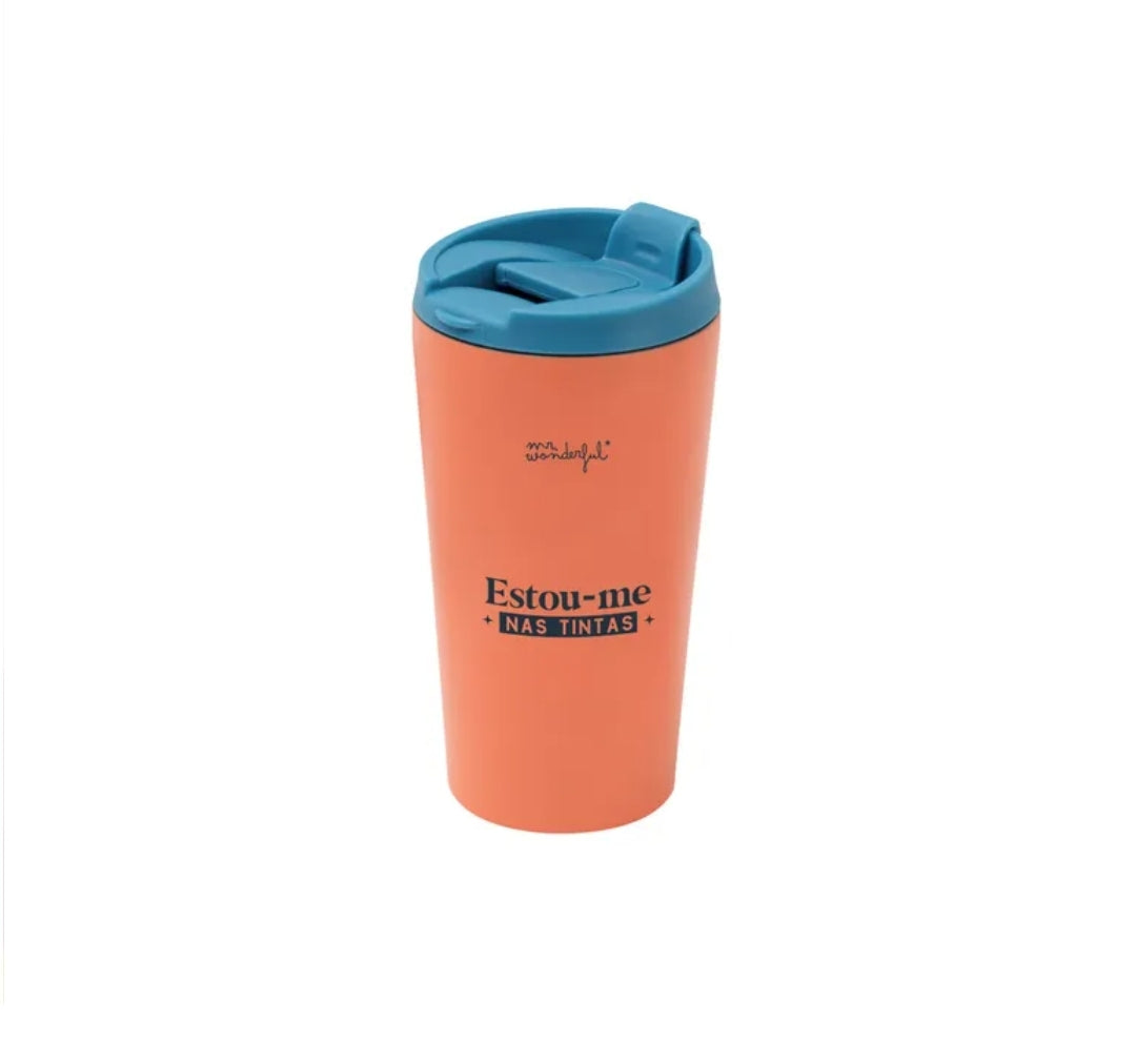 Copo Térmico mr. Wonderful - Estou-me nas tintas