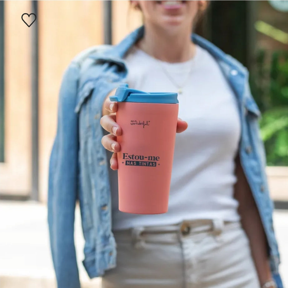 Copo Térmico mr. Wonderful - Estou-me nas tintas