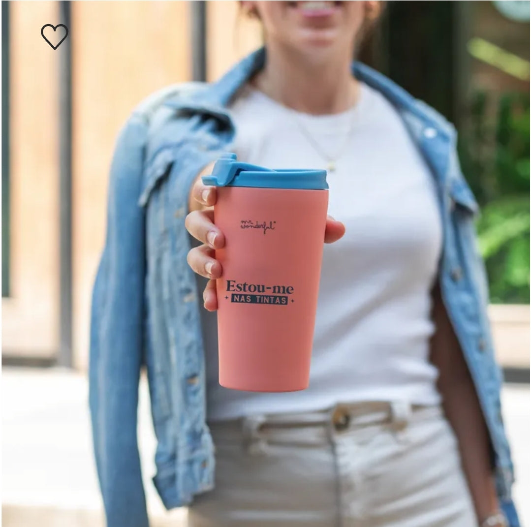 Copo Térmico mr. Wonderful - Estou-me nas tintas