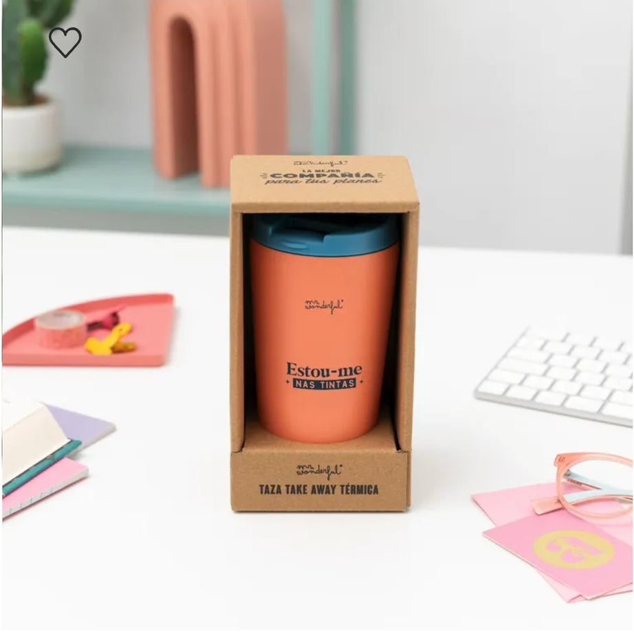 Copo Térmico mr. Wonderful - Estou-me nas tintas