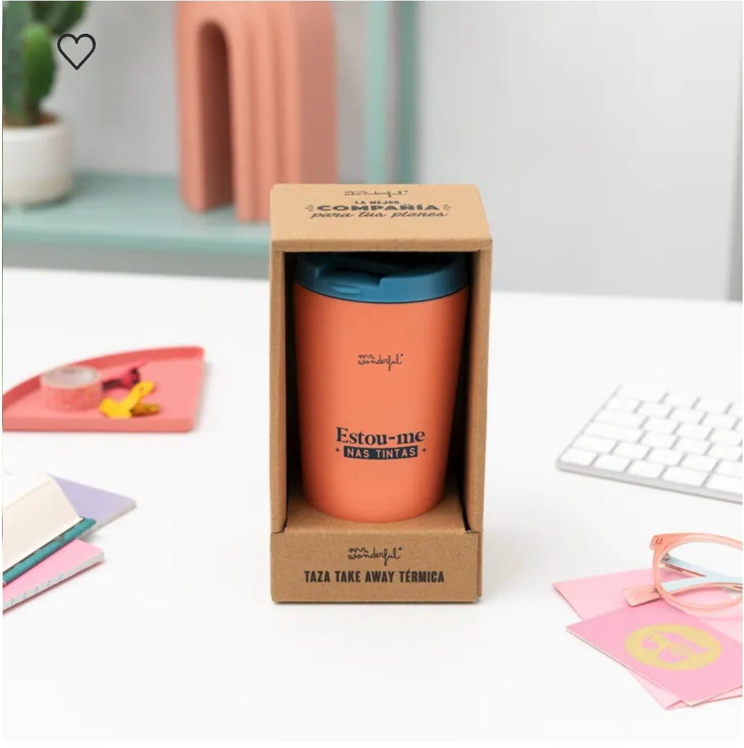 Copo Térmico mr. Wonderful - Estou-me nas tintas