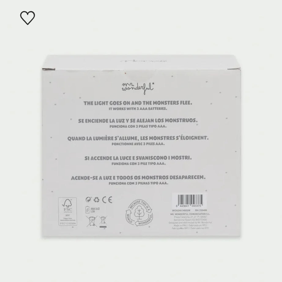 Luz de Presença Abelha mr. Wonderful