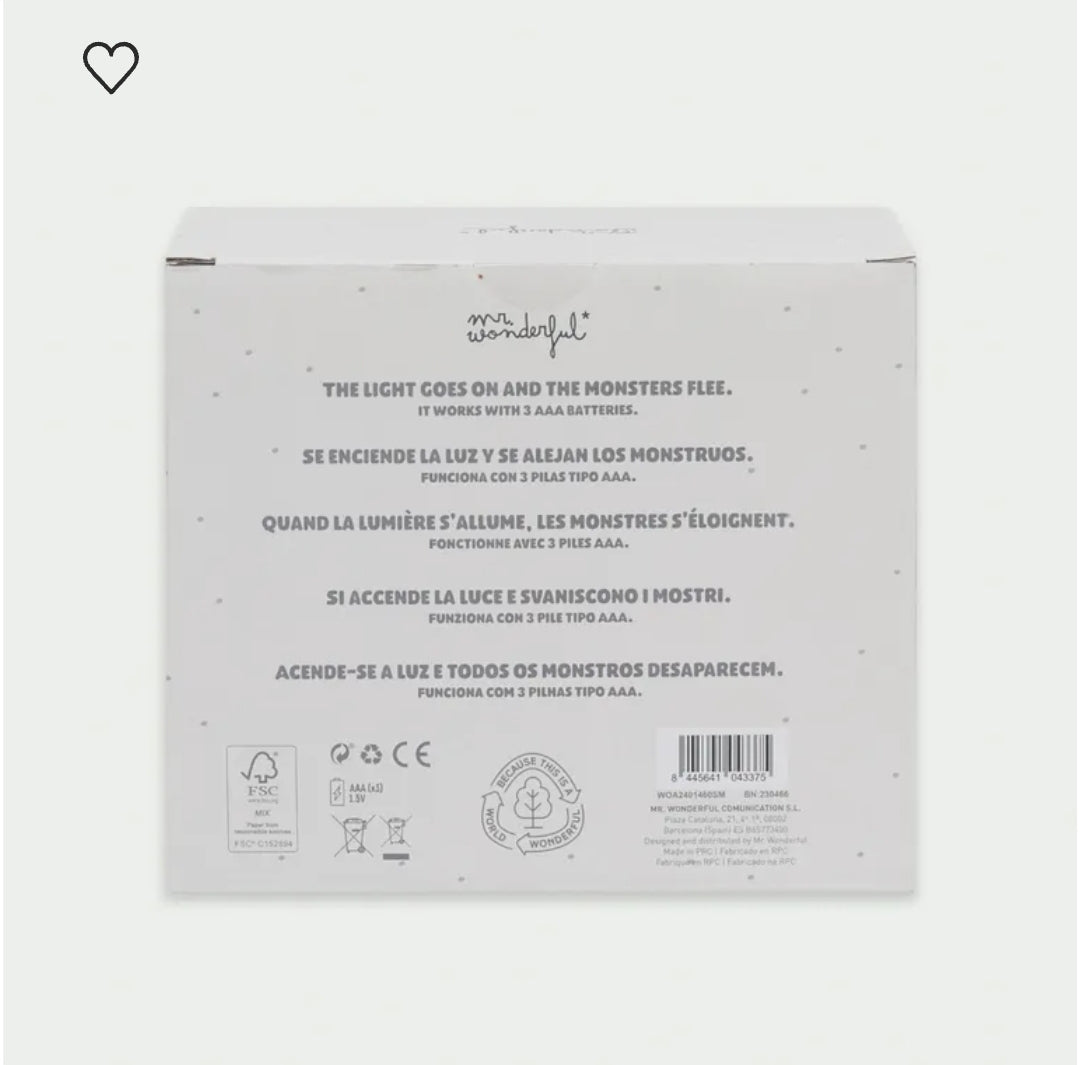 Luz de Presença Abelha mr. Wonderful