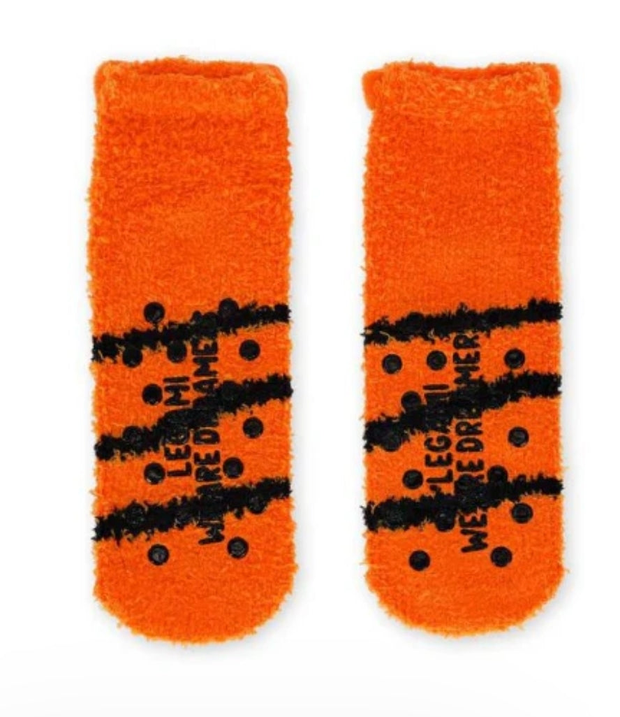 Meias Antiderrapante 3D Tigre - Tamanho 26-34 Legami