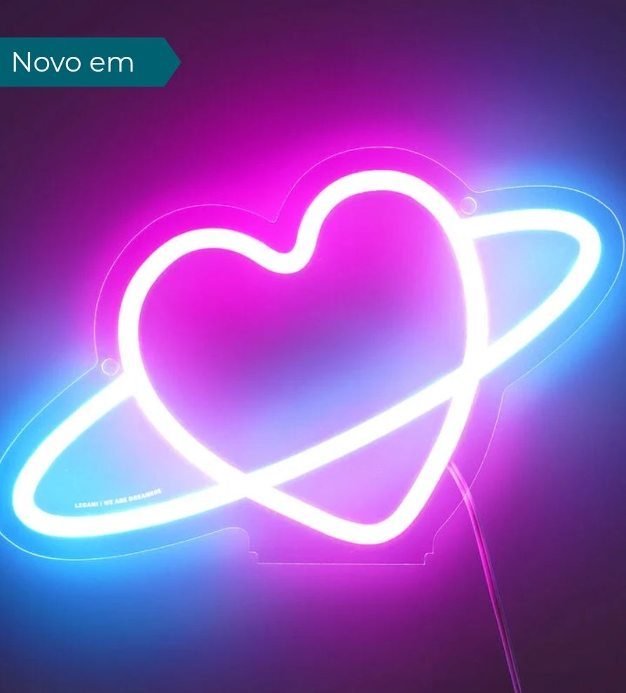 Lâmpada Led Efeito Neon - É um Sinal Legami