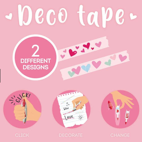 Caneta de fita para decoração - Deco Tape Legami