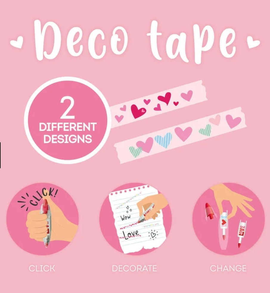 Caneta de fita para decoração - Deco Tape Legami