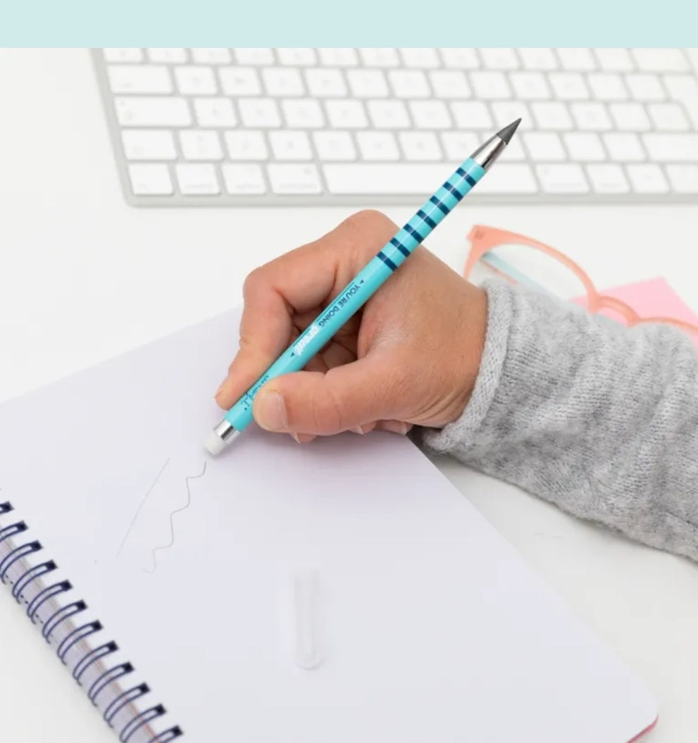 Lápis Infinito Azul mr.Wonderful -You're Doing Great