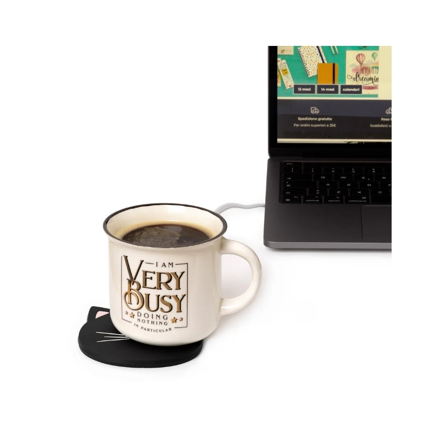 Aquecedor de Chávenas Gatinho Legami