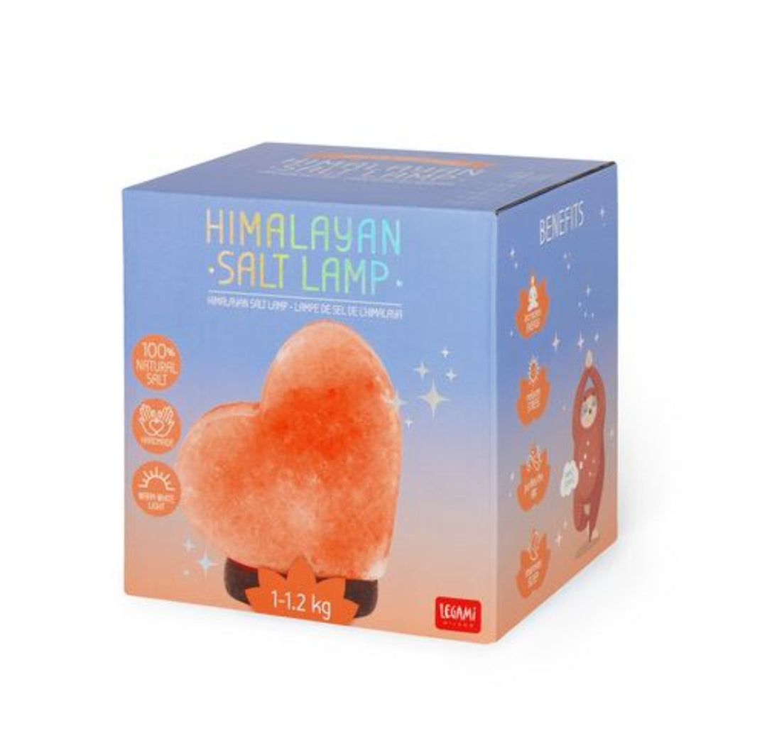 Candeeiro de Sal dos Himalaias Coração Legami