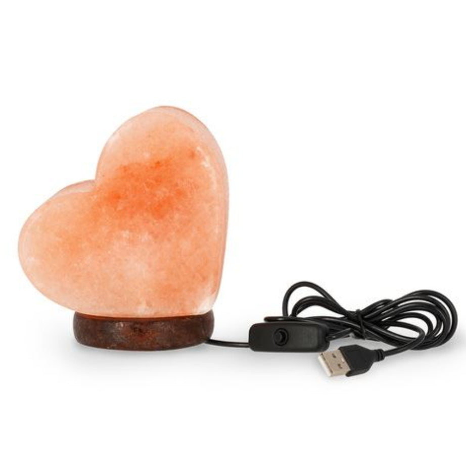 Candeeiro de Sal dos Himalaias Coração Legami
