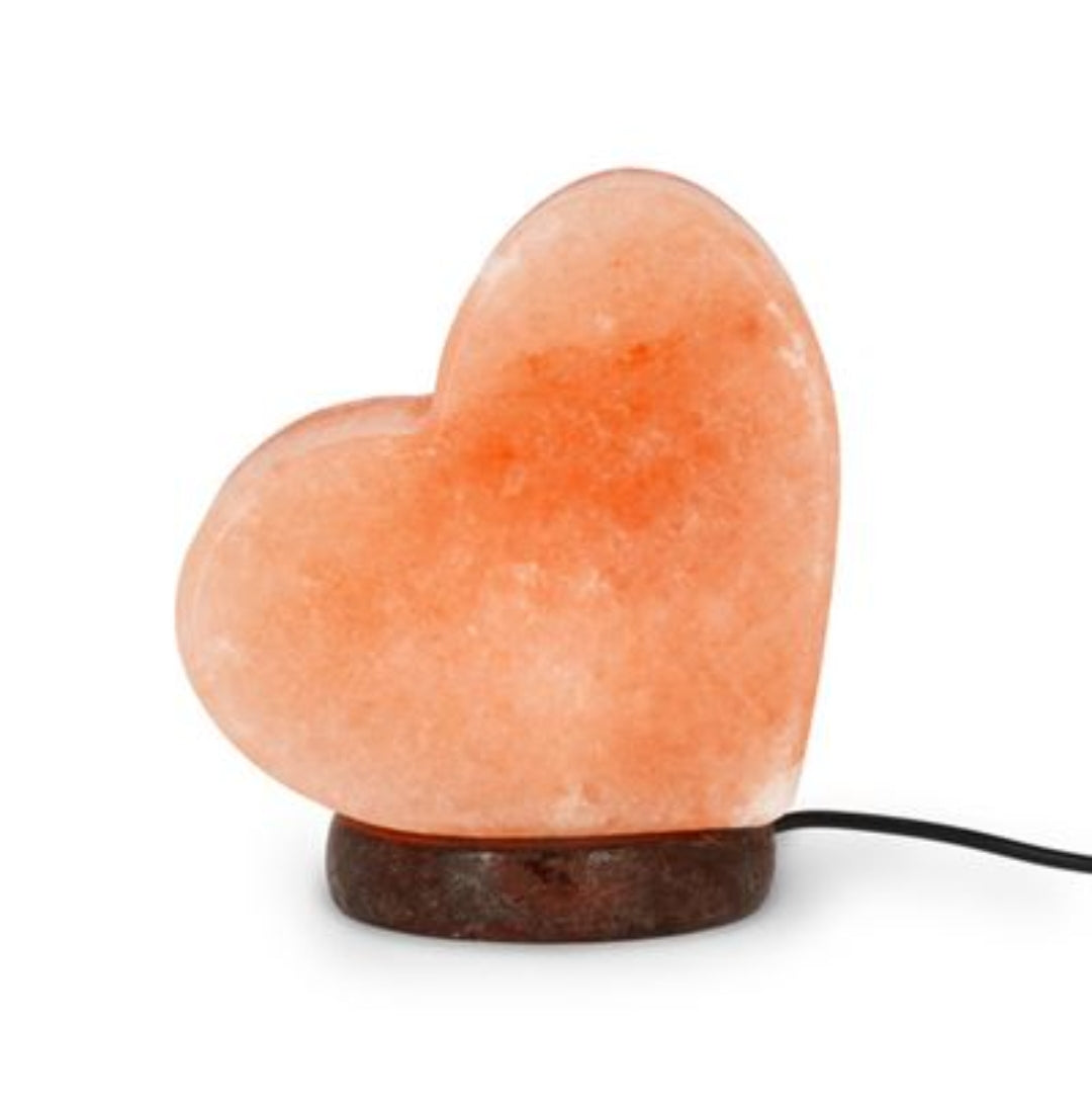 Candeeiro de Sal dos Himalaias Coração Legami