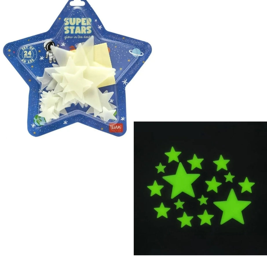 Estrelas Fosforescentes Adesivas Legami