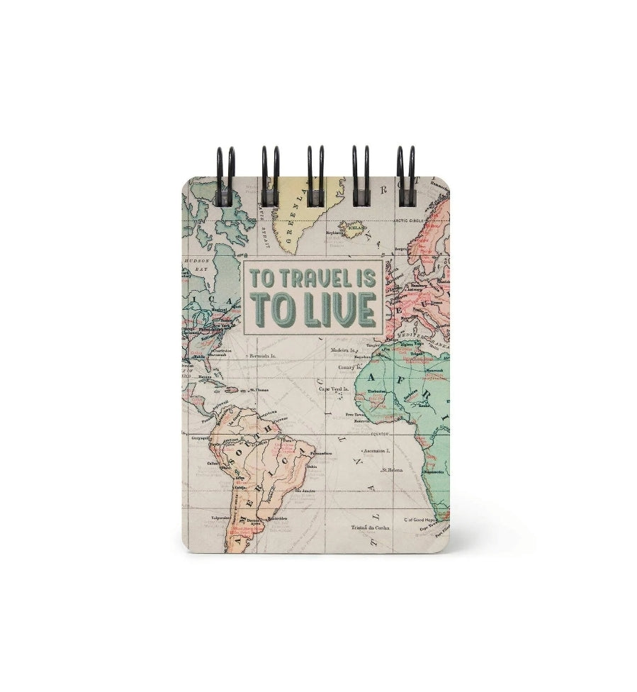 Bloco Notas Espiral Travel Legami